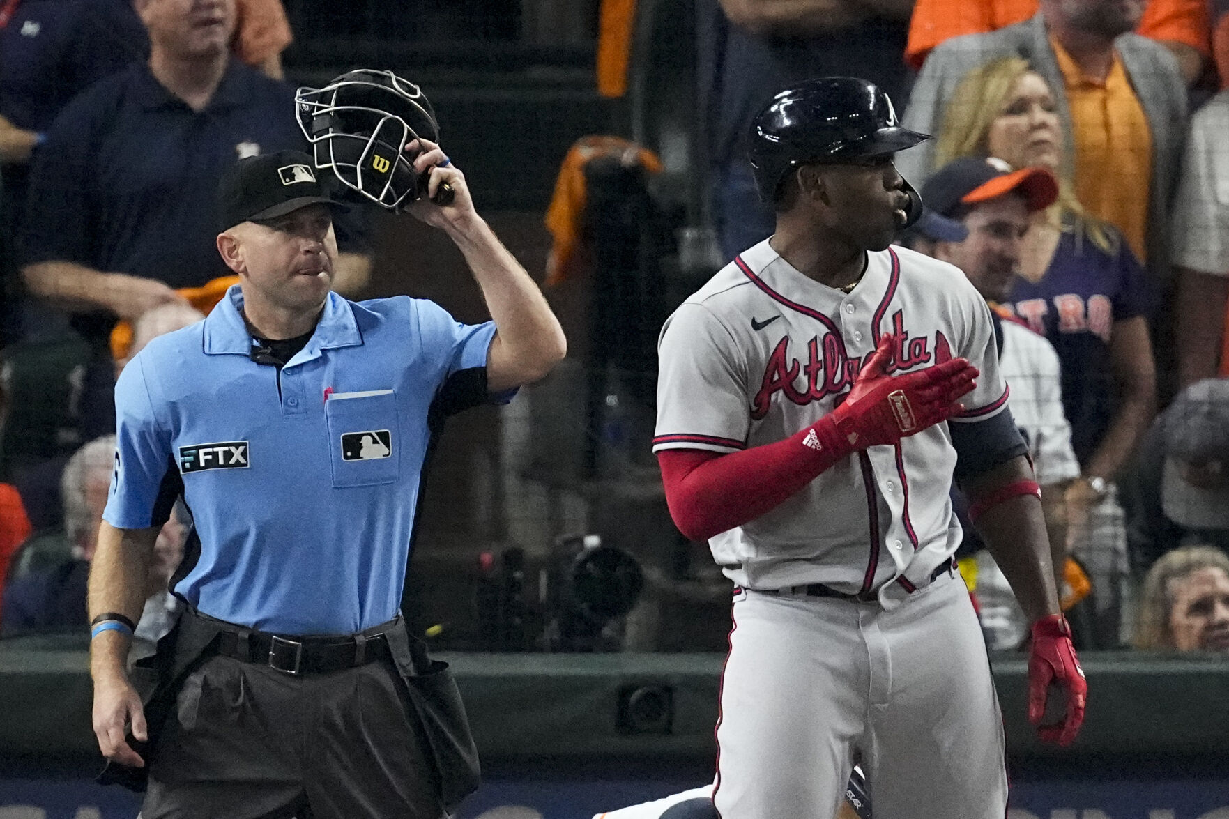 Photos: The Braves register a 7-0 win over the Astros in the World Series. View highlights. world series baseball